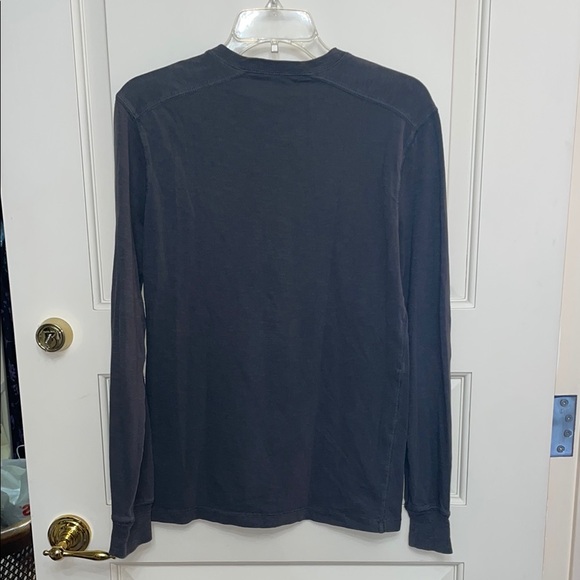 J. Crew Gray Long Sleeve Tee with Soft Knit Fabric - Picture 3 of 4